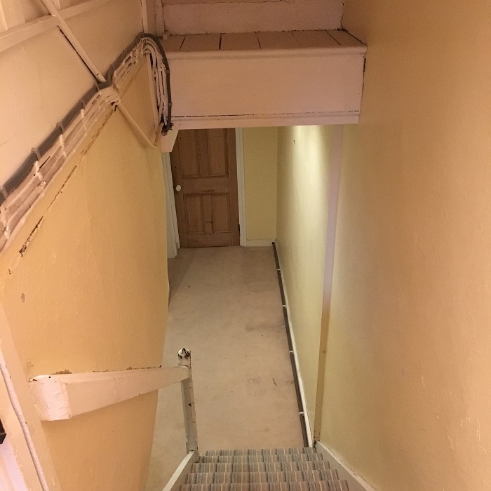 Example before renovation photo - stairs